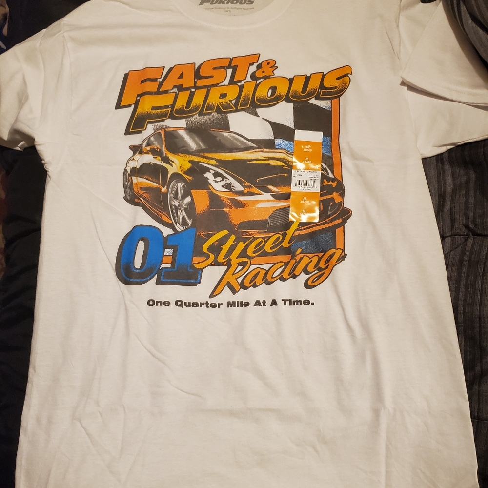 Fast and Furious shirt.